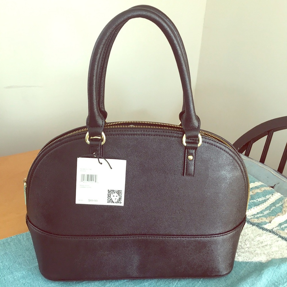 NEW Anne Klein tough black bag